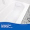 Kenney Mfg Cushioned Foam Spa Tub Mat, 14in W x 49in L, White KN61263 - alternate 3